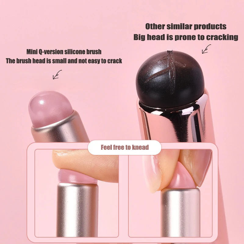 Jelly Pink Nail Art Silicone B - Contour Palette Stick recension och pris